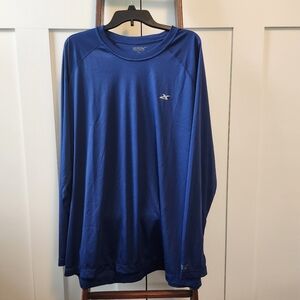 Mens Gander Mountain Blue Long Sleeve Tee